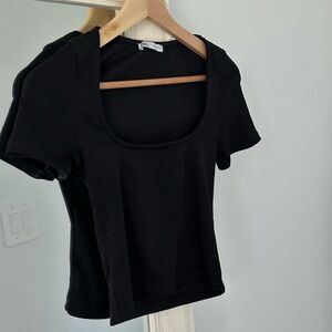Zara Ribbed Top